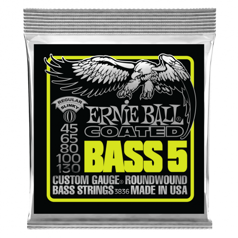 Ernie Ball 3836 Coated 5-String Bass