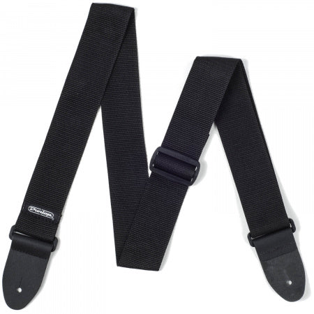 Dunlop D07-01BK Poly Strap Black