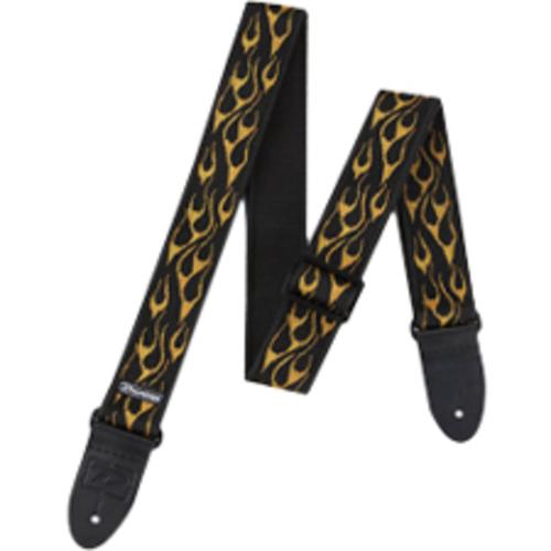 Dunlop D38-11OY STRAP FLAMBE-OR/YE-EA