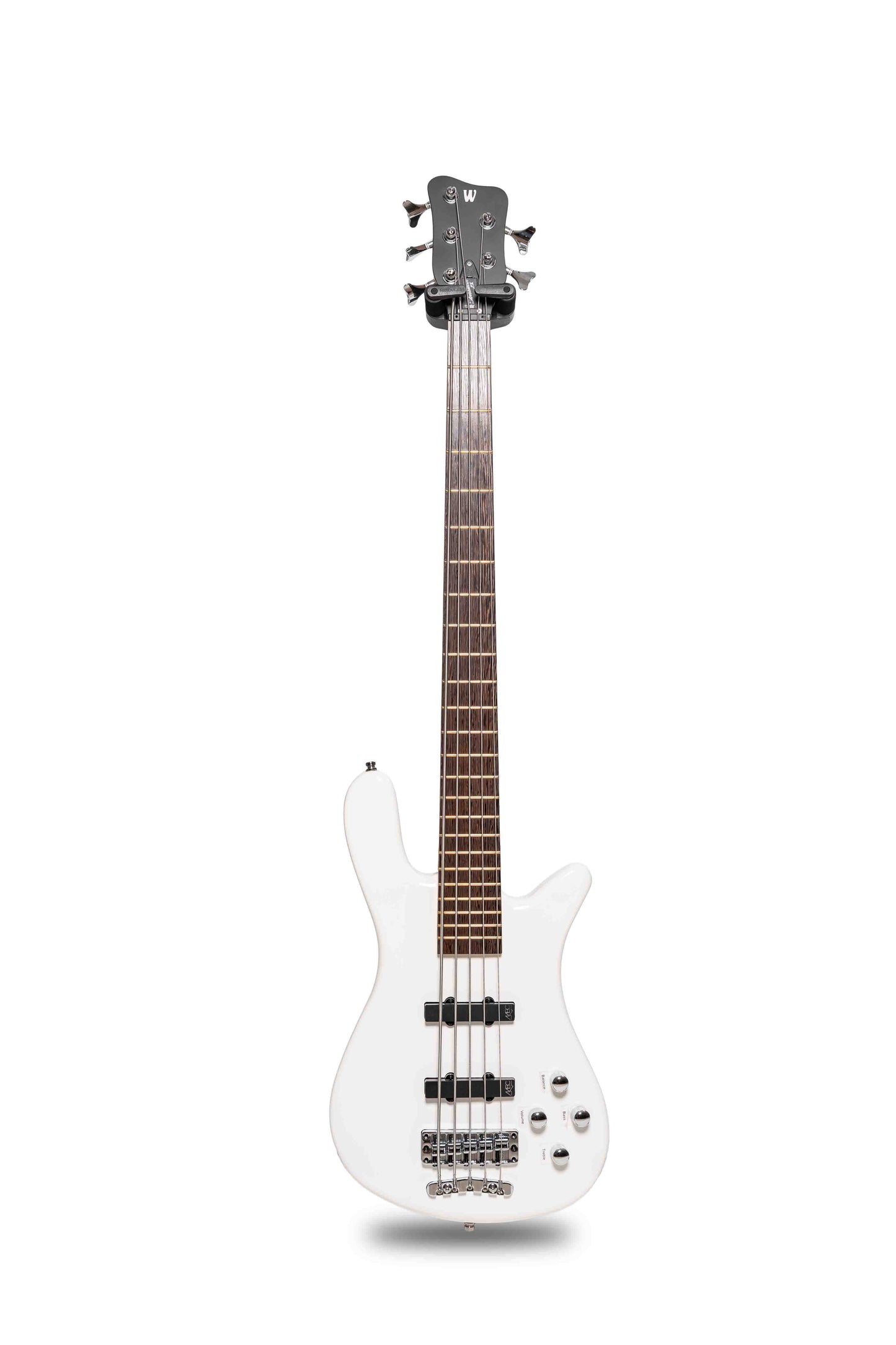 Warwick RockBass Streamer LX, 5-String - Solid White High Polish