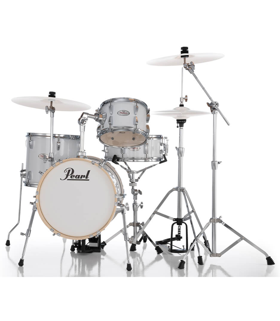 Pearl Midtown 4pc Shell Pack Pure White Finish