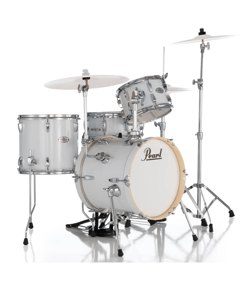 Pearl Midtown 4pc Shell Pack Pure White Finish
