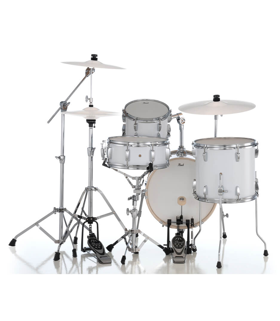 Pearl Midtown 4pc Shell Pack Pure White Finish