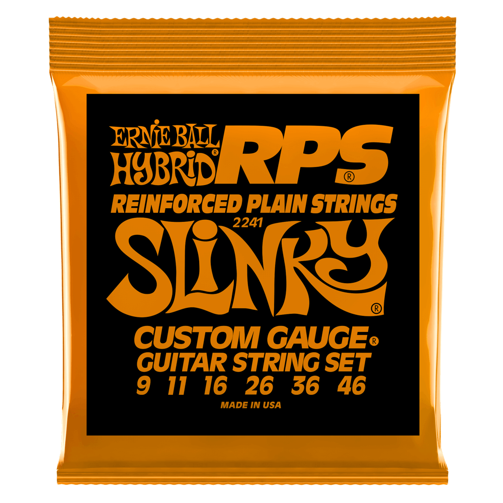 Ernie Ball HYBRID SLINKY RPS NICKEL WOUND ELECTRIC GUITAR STRINGS 9-46 GAUGE