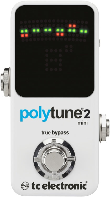 TC Electronic PolyTune 2 Mini Polyphonic Tuning Pedal