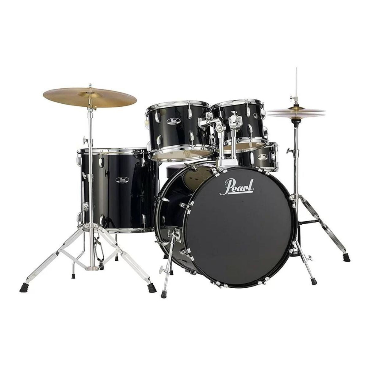 Pearl Roadshow Drum Kit (Jet Black) - USED
