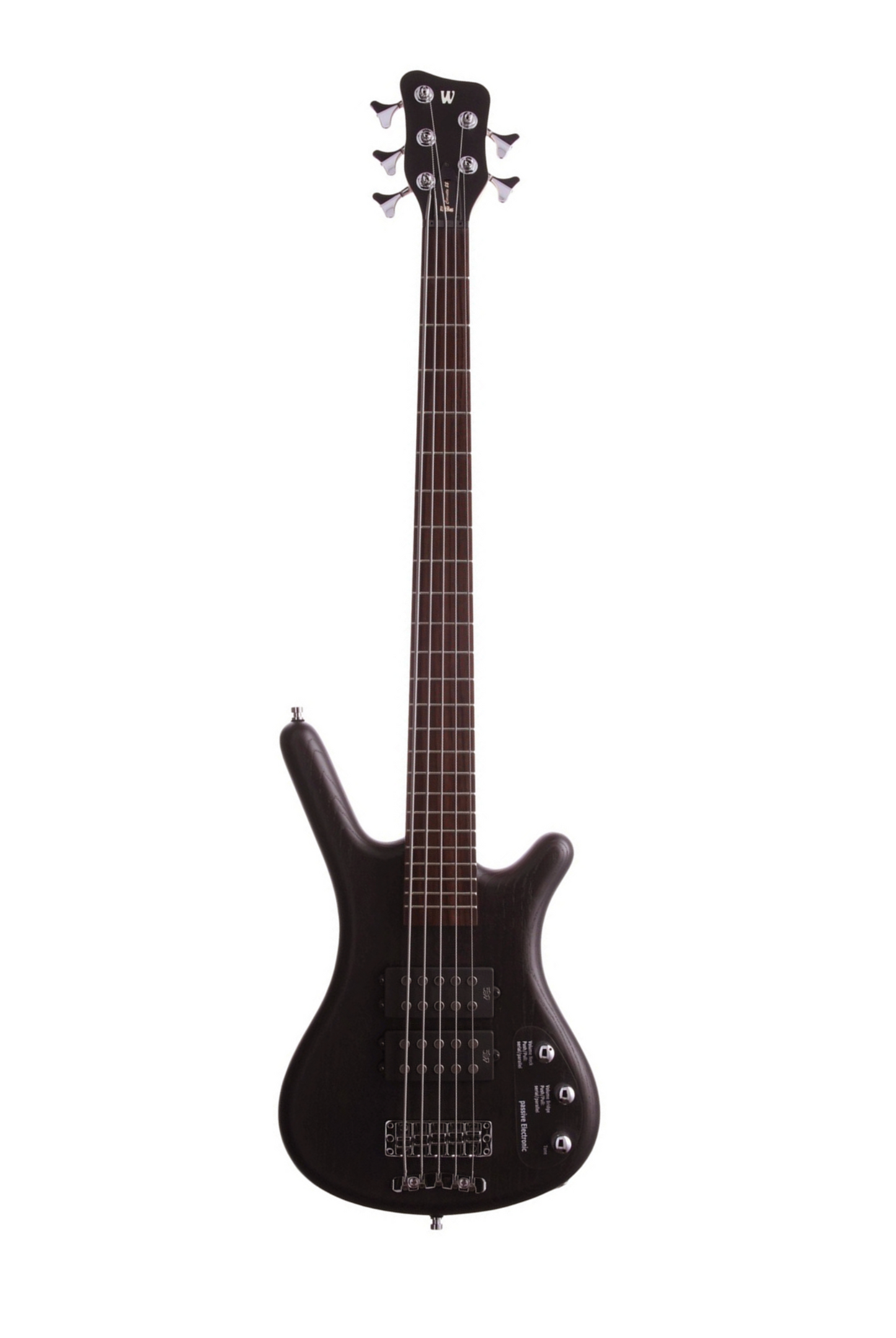Warwick RockBass Corvette $$ 5-String - Nirvana Black Transparent Satin (COMING SOON)