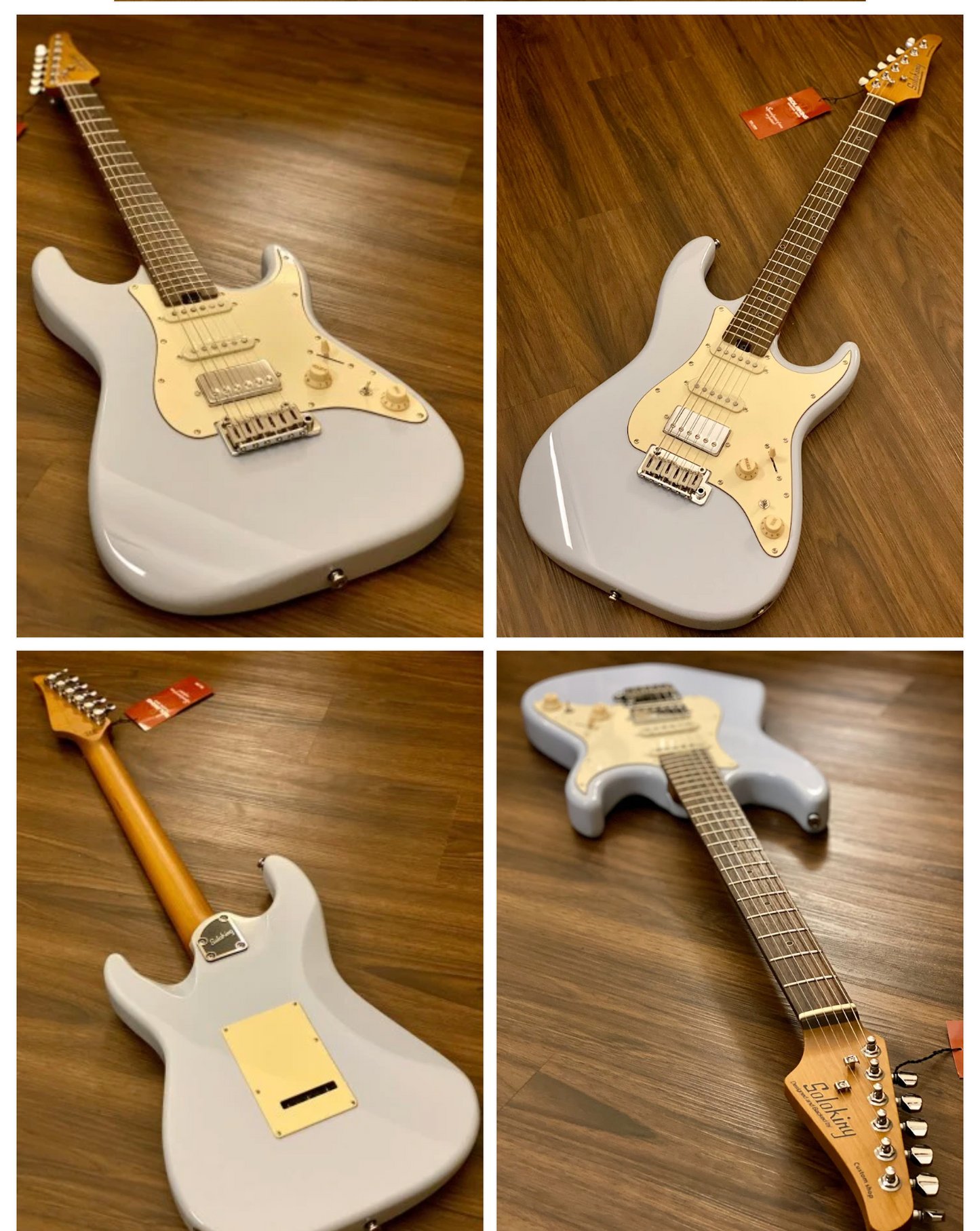 Soloking MS-11 Classic MKII with rosewood FB in Sonic Blue