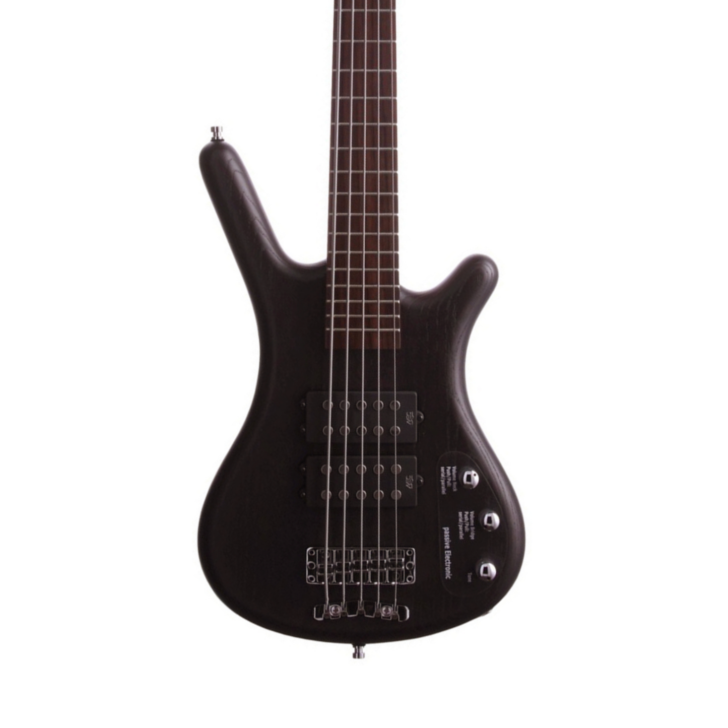 Warwick RockBass Corvette $$ 5-String - Nirvana Black Transparent Satin (COMING SOON)