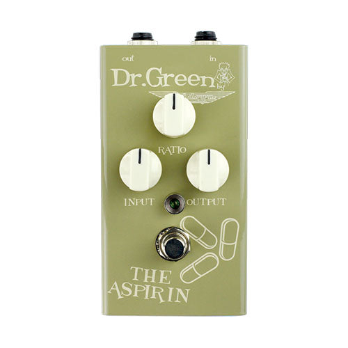 Dr. Green The Aspirin Compressor Bass Effects Pedal