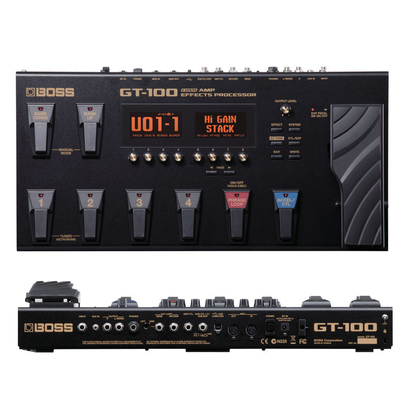 BOSS GT-100 COSM Amp Effects Processor