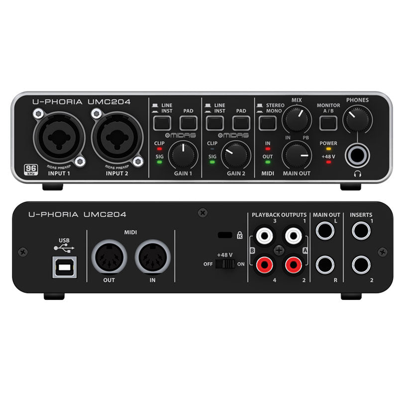 Behringer U-PHORIA UMC204 HD