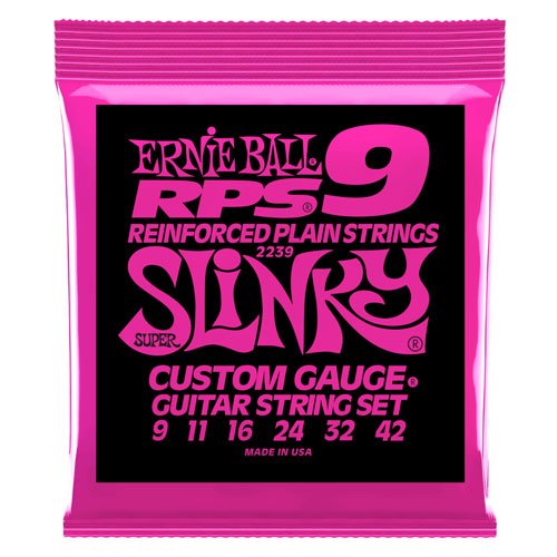 Ernie Ball SUPER SLINKY RPS NICKEL WOUND ELECTRIC GUITAR STRINGS 9-42 GAUGE