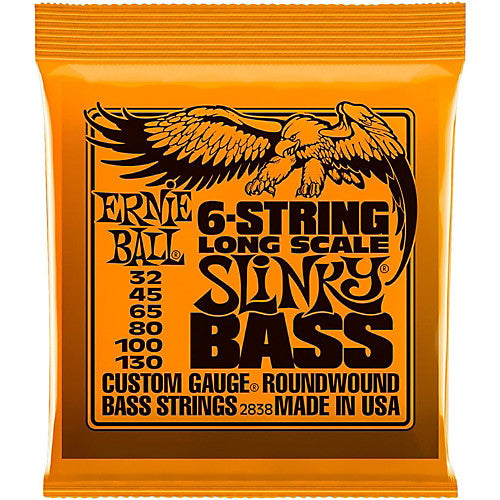 Ernie Ball 2838 6 String Long Scale Slinky