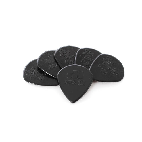 Dunlop 47P3S Nylon JazzIII Guitar Picks