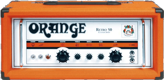 Orange Retro 50 Head