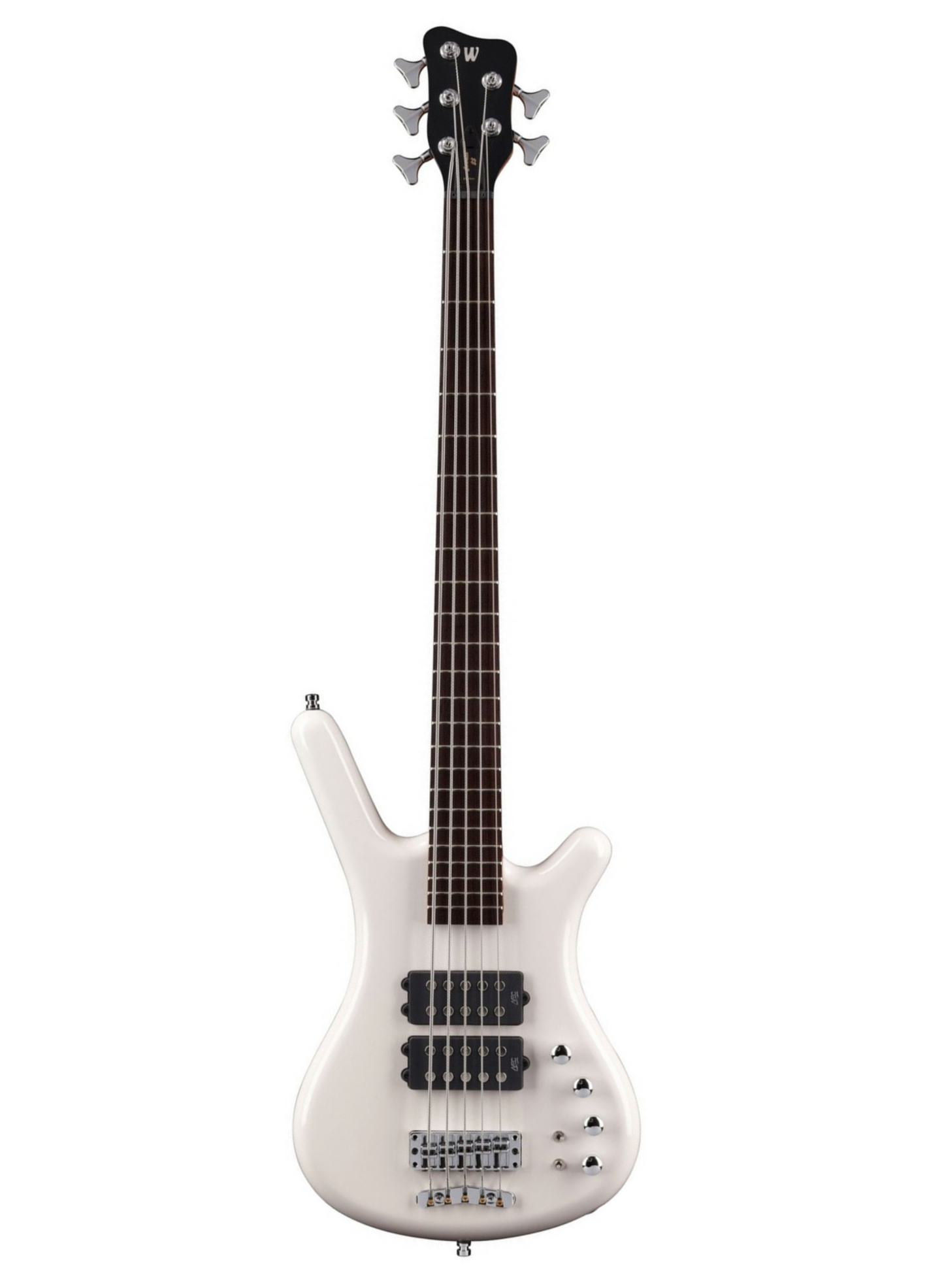 Warwick RockBass Corvette $$ 5-String - Solid White (COMING SOON)