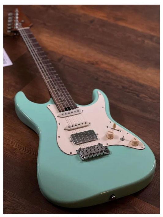 Soloking MS-11 Classic MKII with Rosewood FB in Seafoam Green