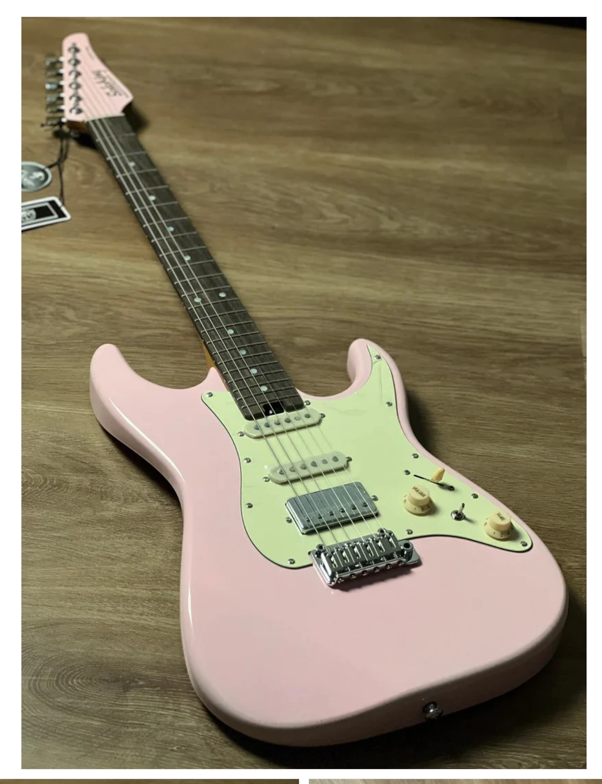 Soloking MS-1 Classic MKII in Shell Pink with Rosewood FB