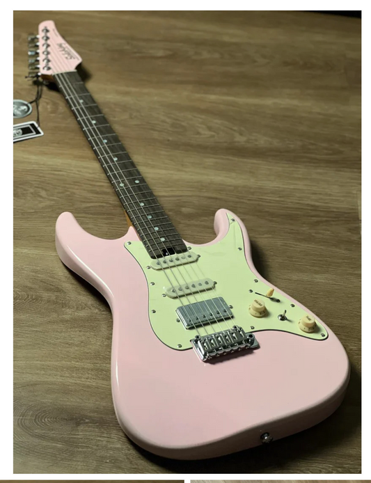 Soloking MS-1 Classic MKII in Shell Pink with Rosewood FB