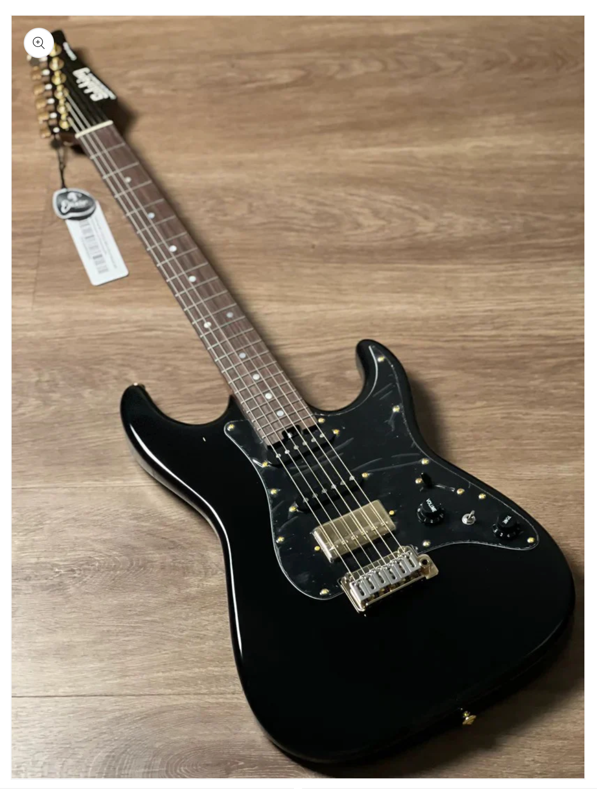 Soloking MS-1 Classic MKII in Black Beauty with Gold Hardware and Rosewood FB