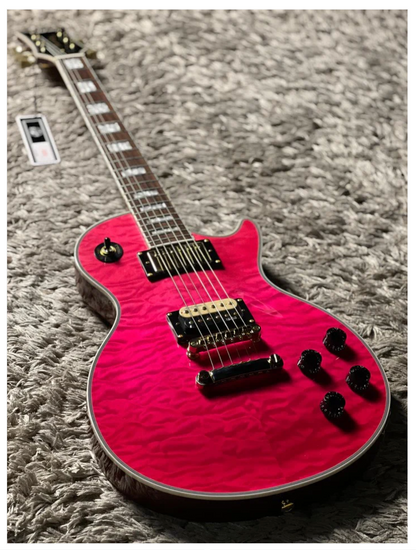 Soloking SLS50QM Deluxe with 5A Quilt Top in Sunset Fade