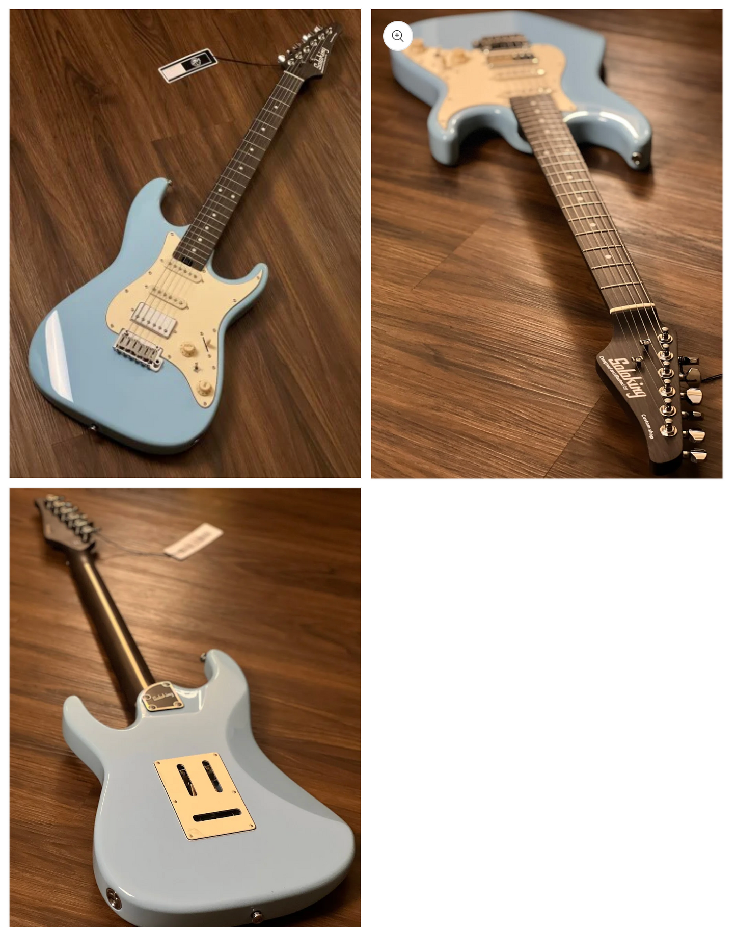 Soloking MS-11 Classic with One Piece Rosewood Neck in Daphne Blue Nafiri Special Run
