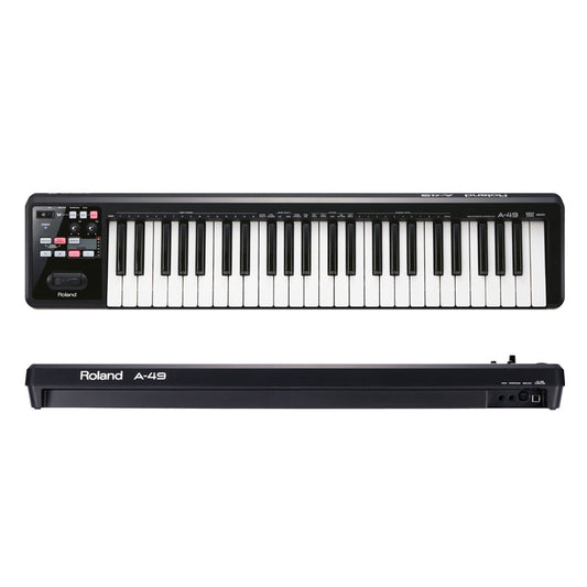 Roland A-49 MIDI Keyboard Controller (Black)