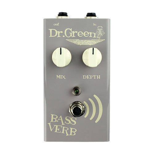 Dr. Green Bass Verb Bass Reverb Guitar Effects Pedal