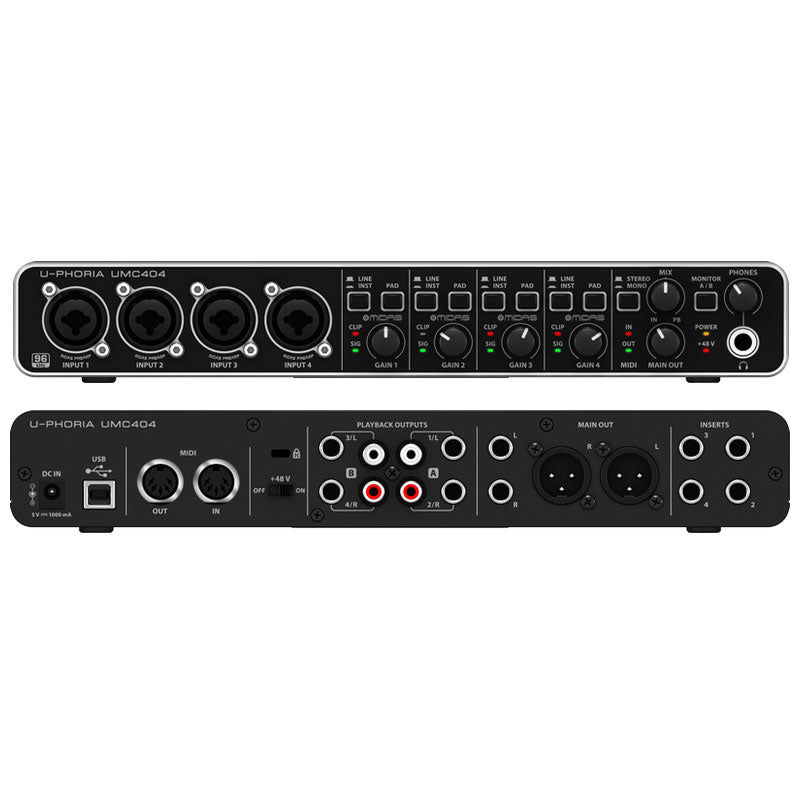 Behringer U-PHORIA UMC404 HD